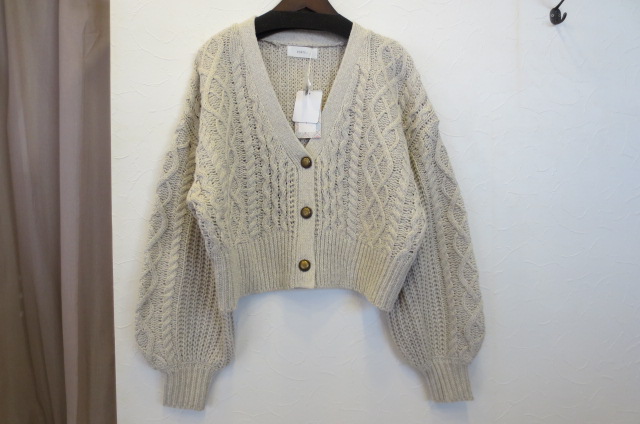≪SOLD OUT≫クロップドカーディガン【ポルト】