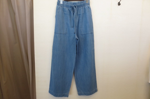 ワイドデニム【マーブルワルツ】