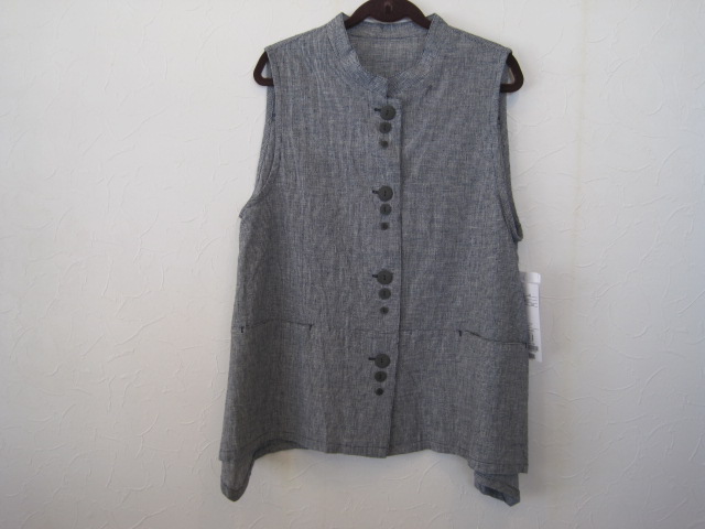 綿麻ベスト【グリッツァーン】