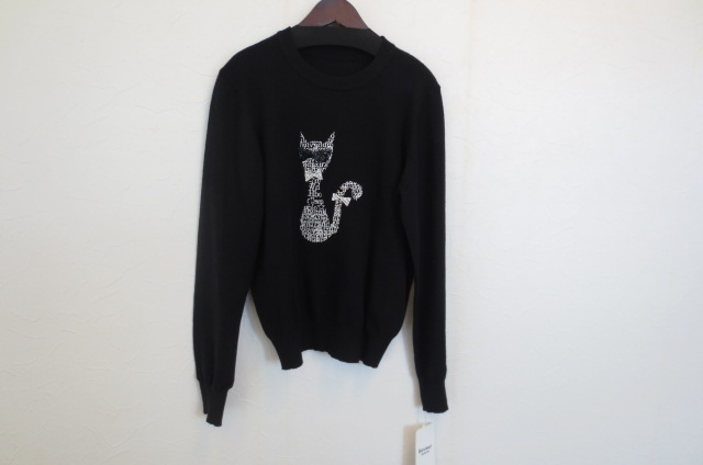 猫刺繍ニット【レブールブランシュ】